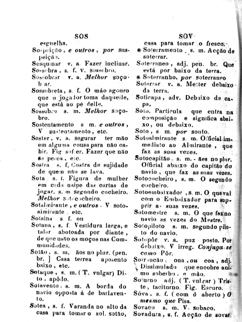 Página 1001_Diccionario da Lingua Brasileira