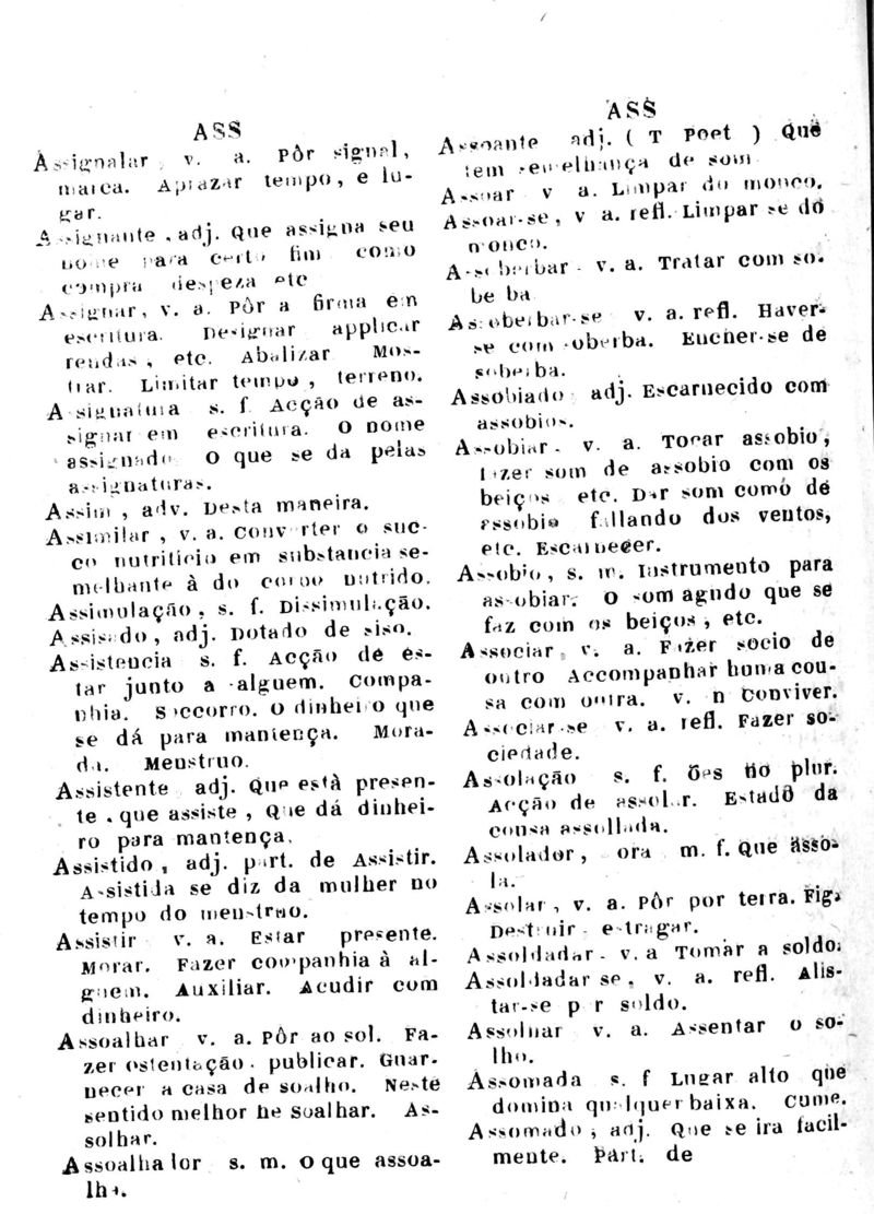 Página 110_Diccionario da Lingua Brasileira