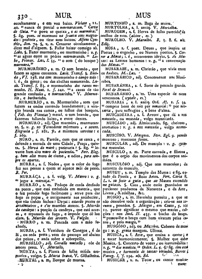 Página 1140_Diccionario da lingua portugueza - recompilado dos vocabularios impressos ate agora, e nesta segunda edição novamente emendado e muito acrescentado, por ANTONIO DE MORAES SILVA