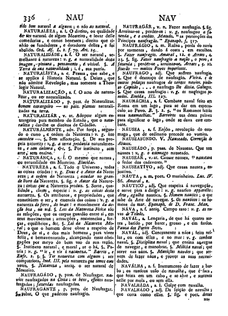 Página 1146_Diccionario da lingua portugueza - recompilado dos vocabularios impressos ate agora, e nesta segunda edição novamente emendado e muito acrescentado, por ANTONIO DE MORAES SILVA