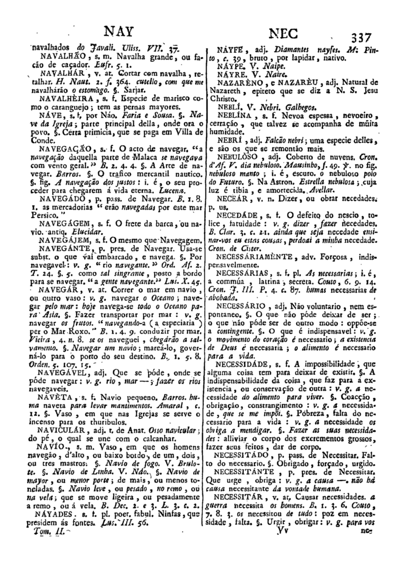 Página 1147_Diccionario da lingua portugueza - recompilado dos vocabularios impressos ate agora, e nesta segunda edição novamente emendado e muito acrescentado, por ANTONIO DE MORAES SILVA