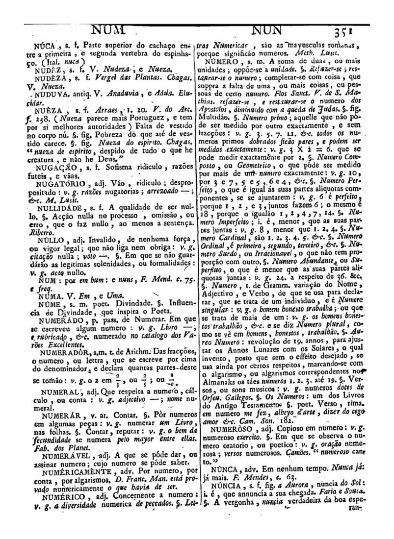 Página 1161_Diccionario da lingua portugueza - recompilado dos vocabularios impressos ate agora, e nesta segunda edição novamente emendado e muito acrescentado, por ANTONIO DE MORAES SILVA