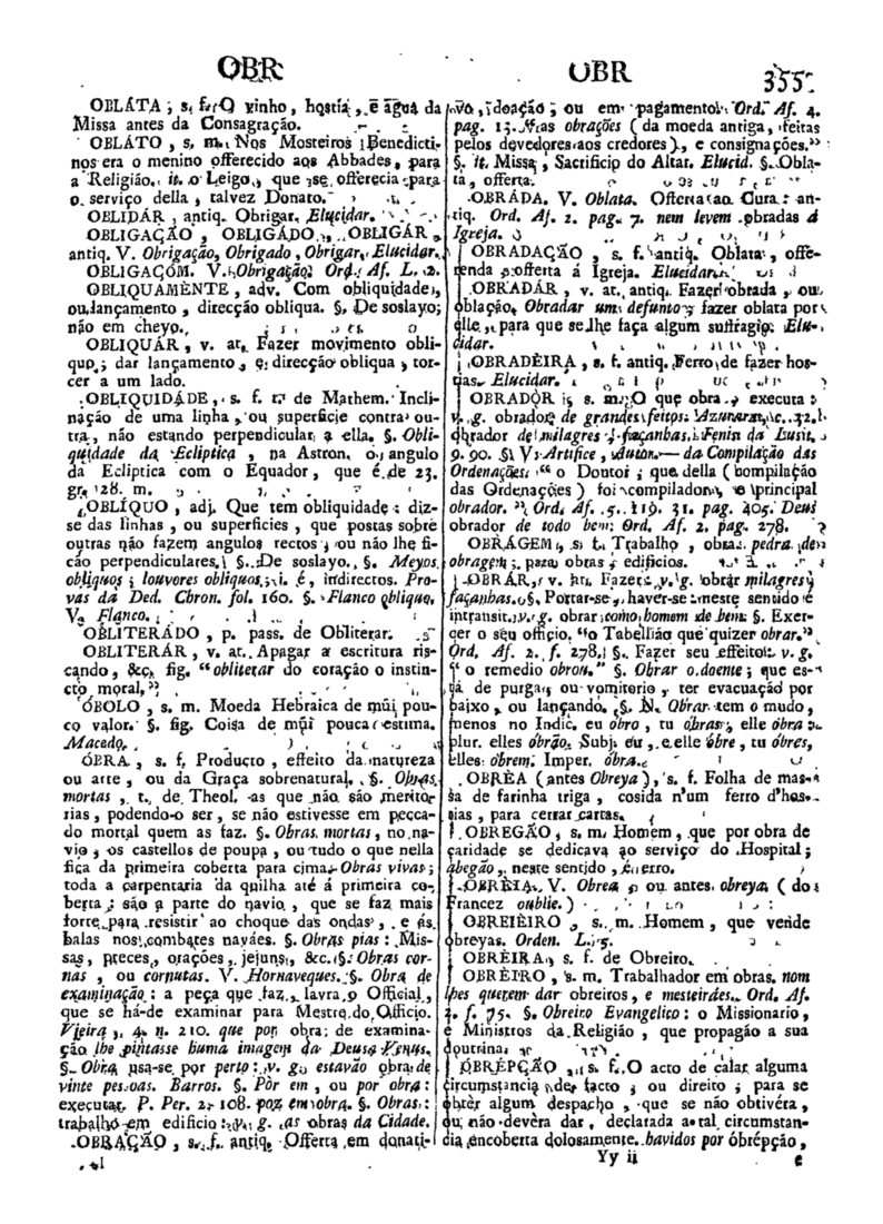 Página 1165_Diccionario da lingua portugueza - recompilado dos vocabularios impressos ate agora, e nesta segunda edição novamente emendado e muito acrescentado, por ANTONIO DE MORAES SILVA