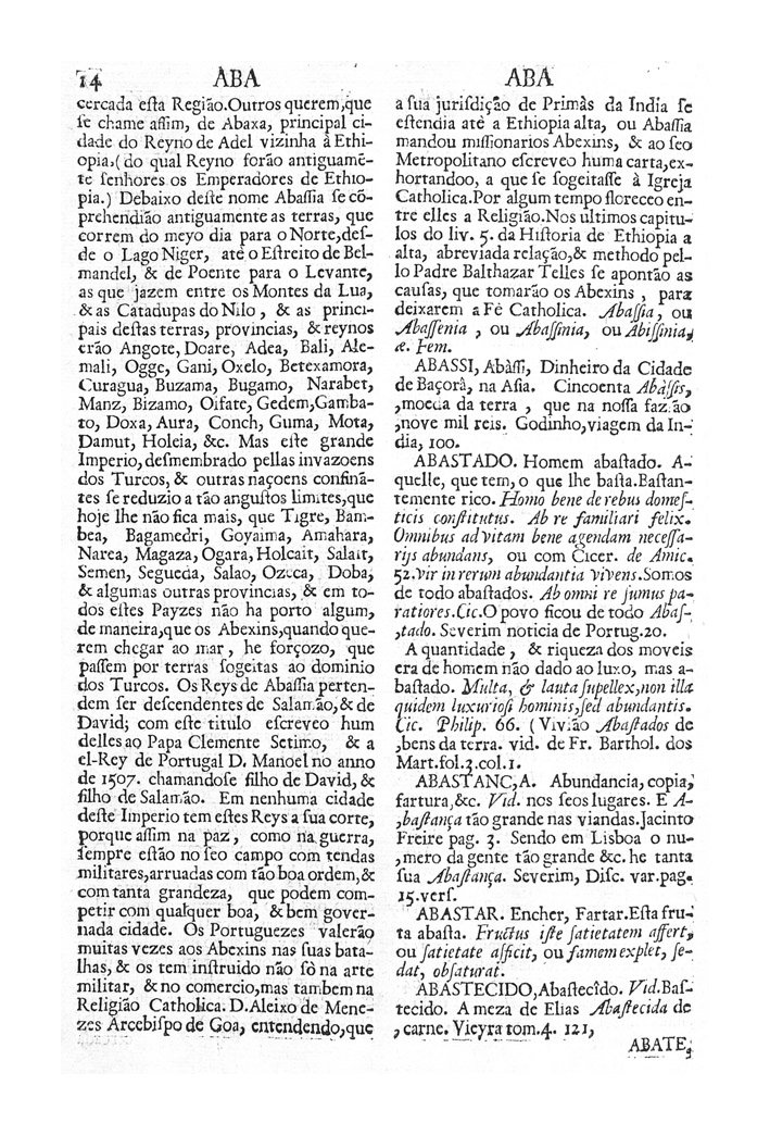Página 14_VOCABULARIO PORTUGUEZ & LATINO, aulico, anatomico, architectonico...
