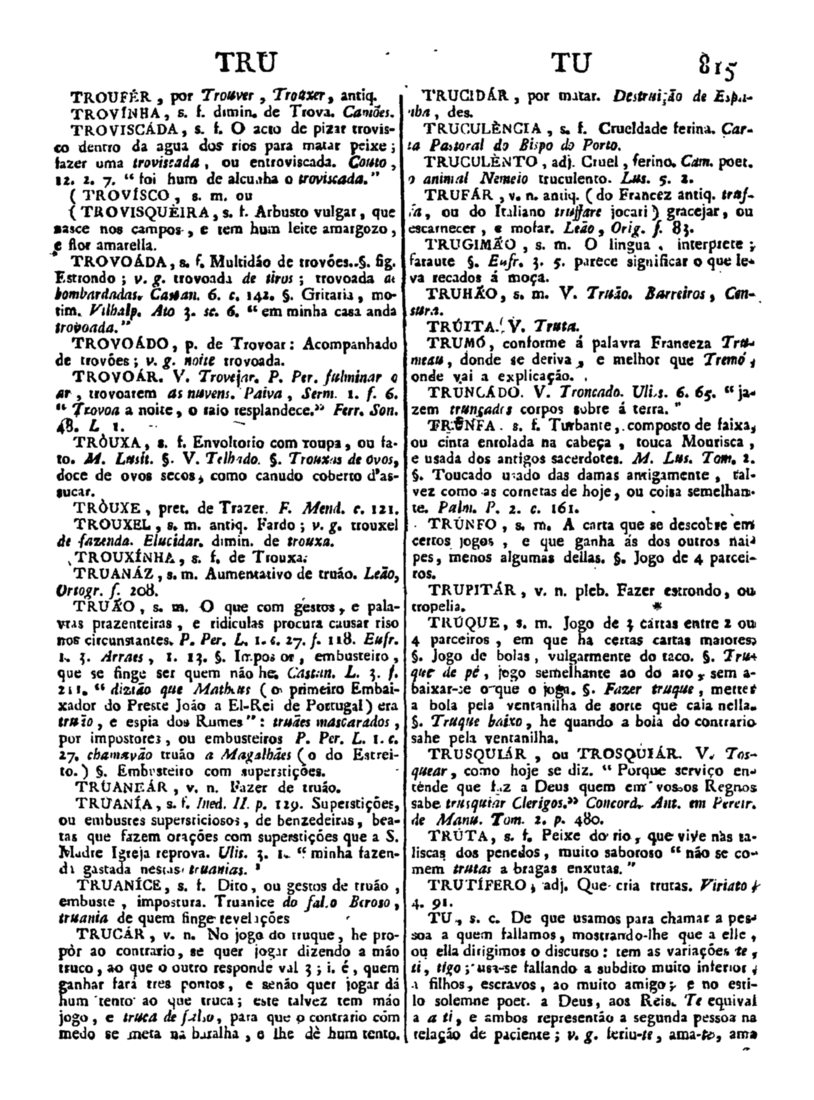 Página 1625_Diccionario da lingua portugueza - recompilado dos vocabularios impressos ate agora, e nesta segunda edição novamente emendado e muito acrescentado, por ANTONIO DE MORAES SILVA