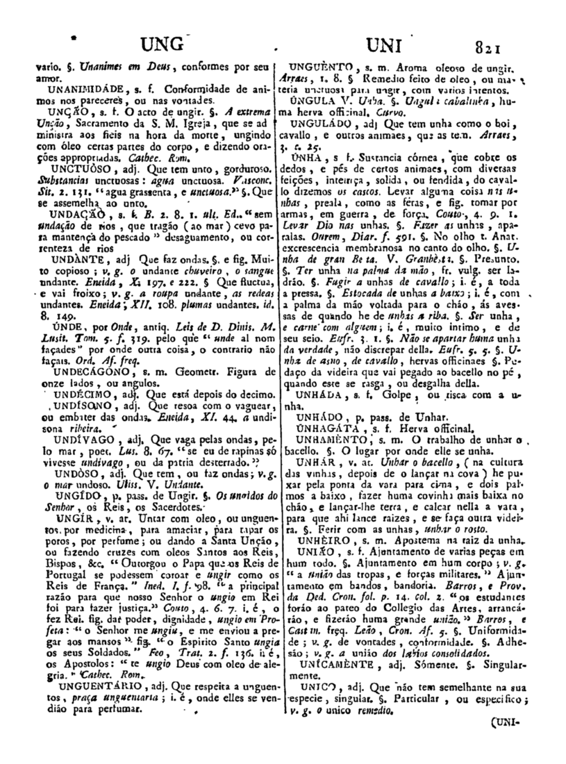 Página 1631_Diccionario da lingua portugueza - recompilado dos vocabularios impressos ate agora, e nesta segunda edição novamente emendado e muito acrescentado, por ANTONIO DE MORAES SILVA