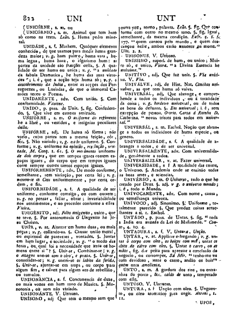 Página 1632_Diccionario da lingua portugueza - recompilado dos vocabularios impressos ate agora, e nesta segunda edição novamente emendado e muito acrescentado, por ANTONIO DE MORAES SILVA