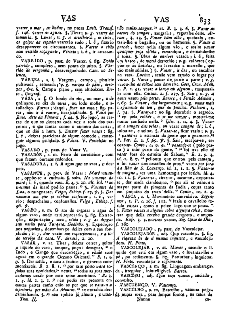 Página 1643_Diccionario da lingua portugueza - recompilado dos vocabularios impressos ate agora, e nesta segunda edição novamente emendado e muito acrescentado, por ANTONIO DE MORAES SILVA