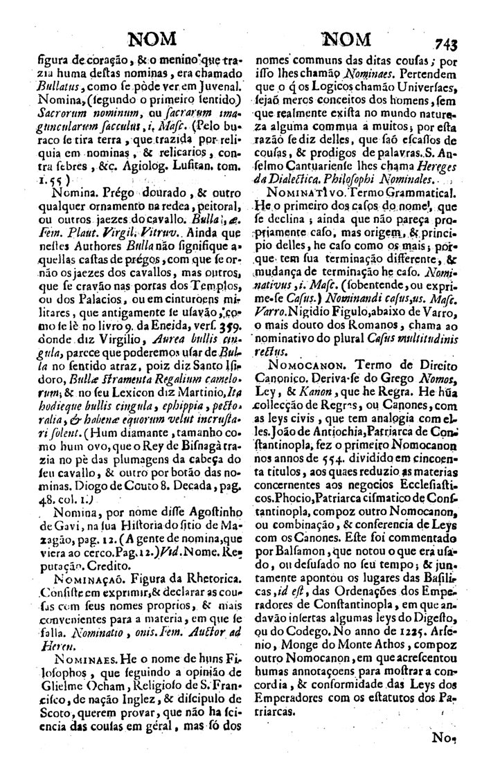 Página 4377_VOCABULARIO PORTUGUEZ & LATINO, aulico, anatomico, architectonico...