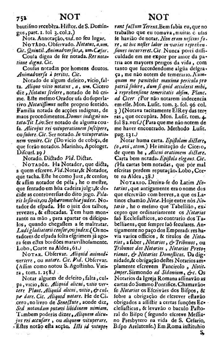 Página 4386_VOCABULARIO PORTUGUEZ & LATINO, aulico, anatomico, architectonico...