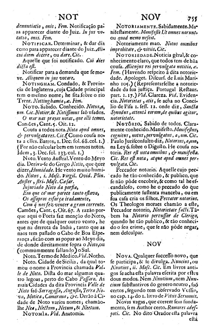 Página 4389_VOCABULARIO PORTUGUEZ & LATINO, aulico, anatomico, architectonico...