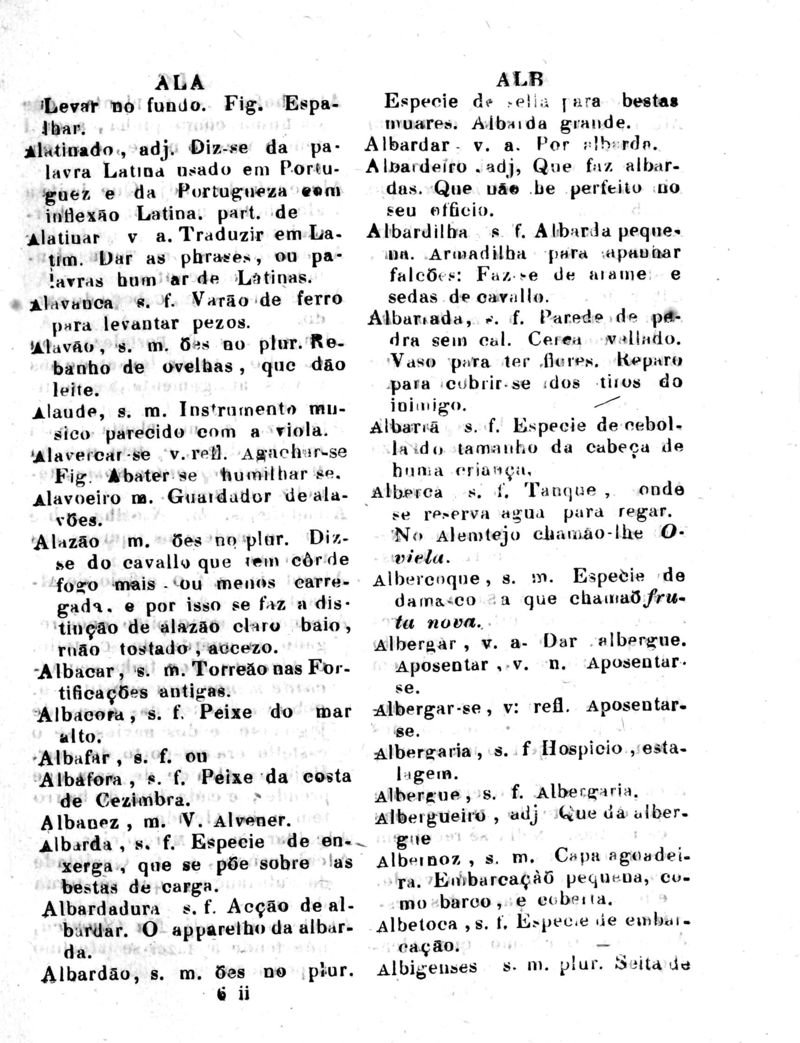 Página 43_Diccionario da Lingua Brasileira