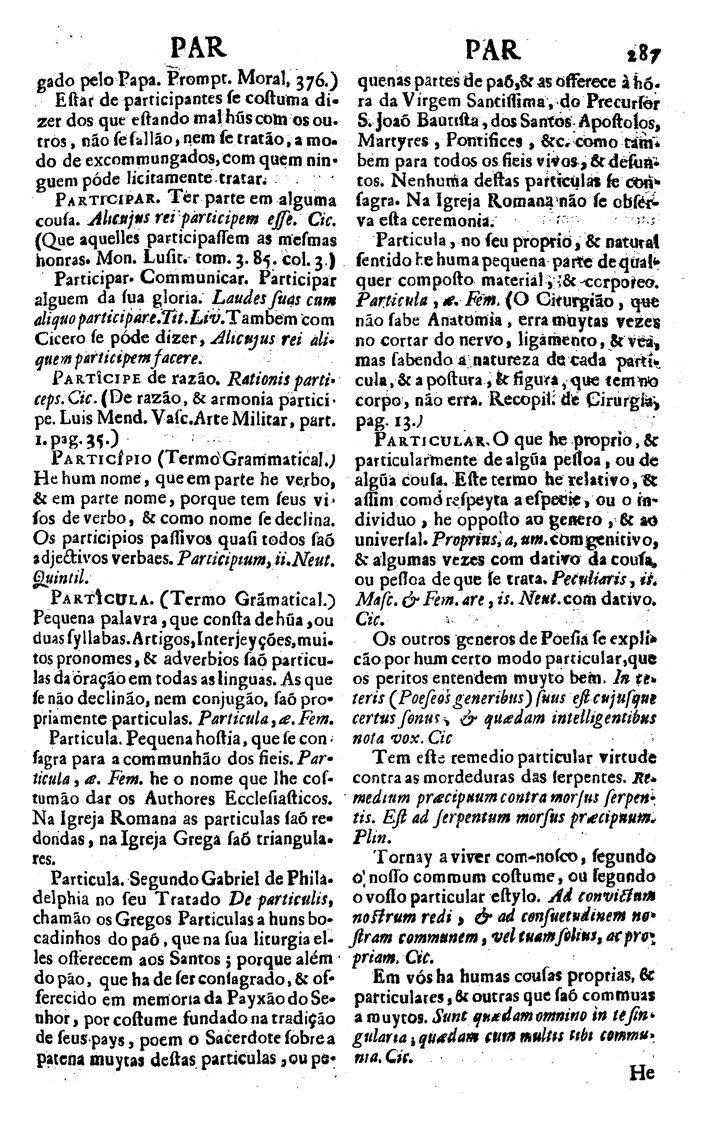 Página 4738_VOCABULARIO PORTUGUEZ & LATINO, aulico, anatomico, architectonico...