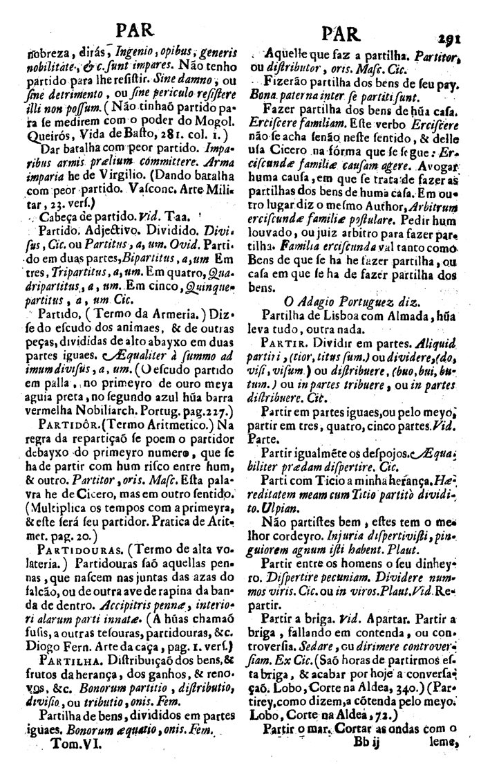 Página 4742_VOCABULARIO PORTUGUEZ & LATINO, aulico, anatomico, architectonico...