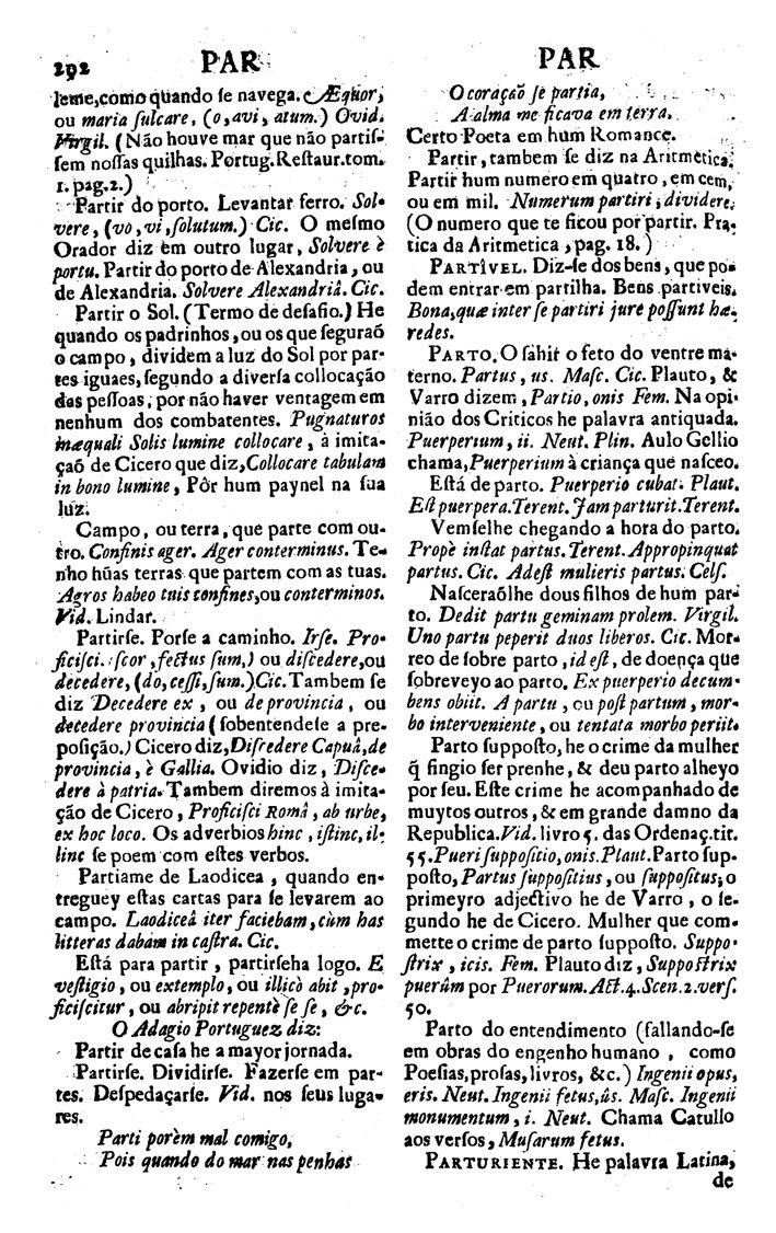 Página 4743_VOCABULARIO PORTUGUEZ & LATINO, aulico, anatomico, architectonico...