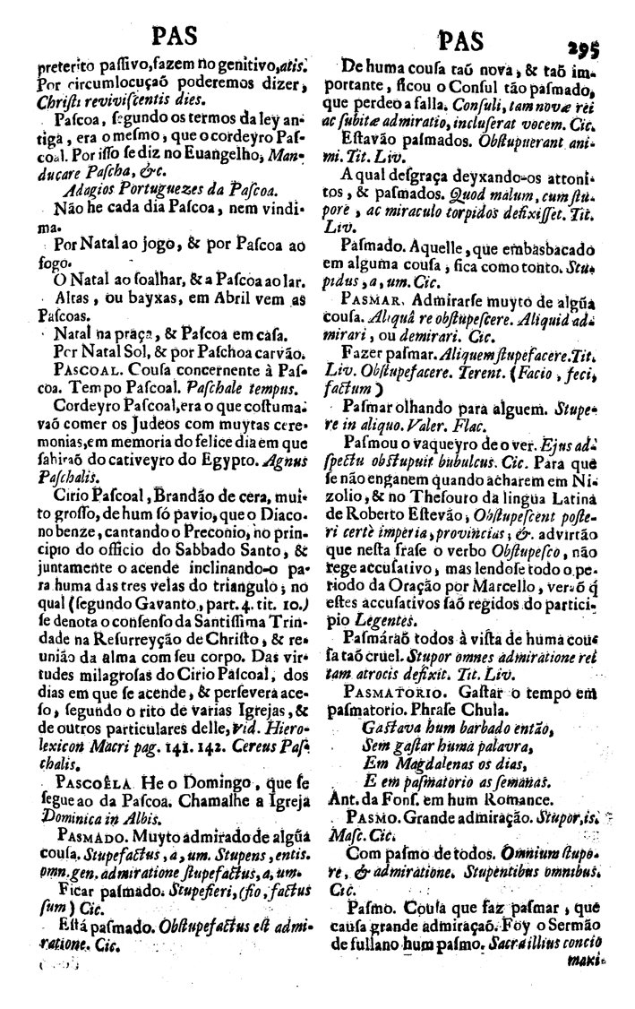 Página 4746_VOCABULARIO PORTUGUEZ & LATINO, aulico, anatomico, architectonico...