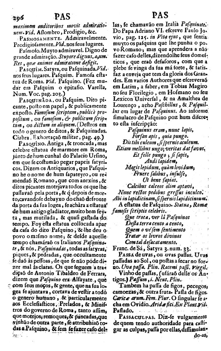 Página 4747_VOCABULARIO PORTUGUEZ & LATINO, aulico, anatomico, architectonico...