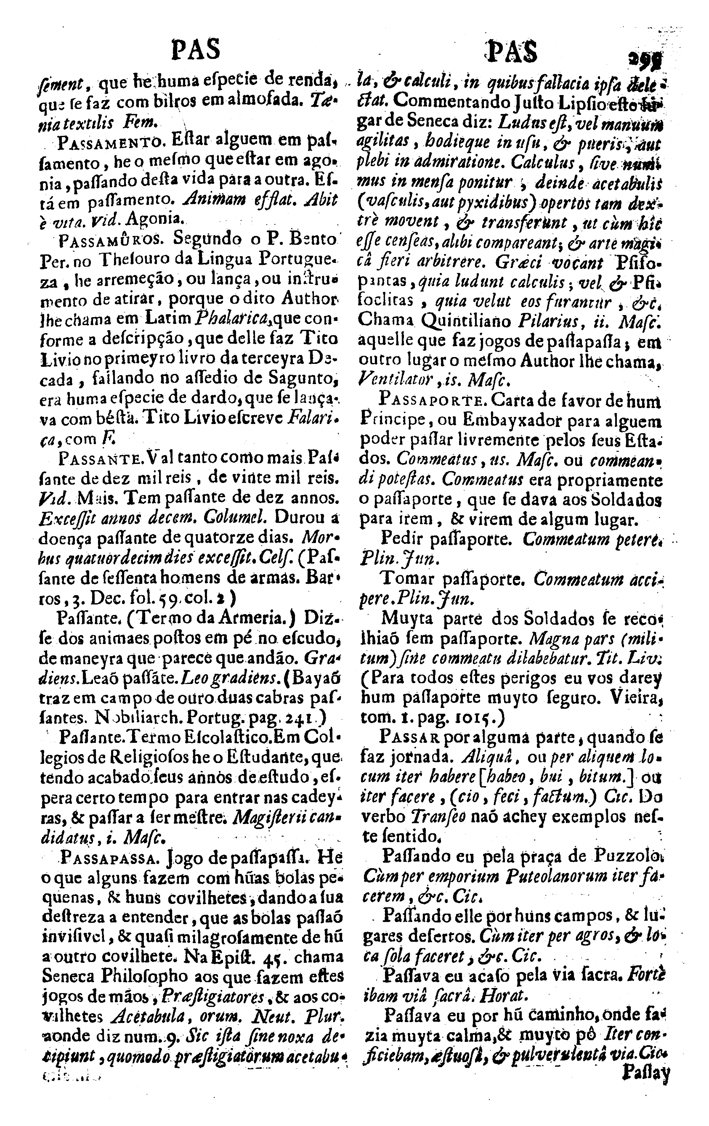 Página 4750_VOCABULARIO PORTUGUEZ & LATINO, aulico, anatomico, architectonico...
