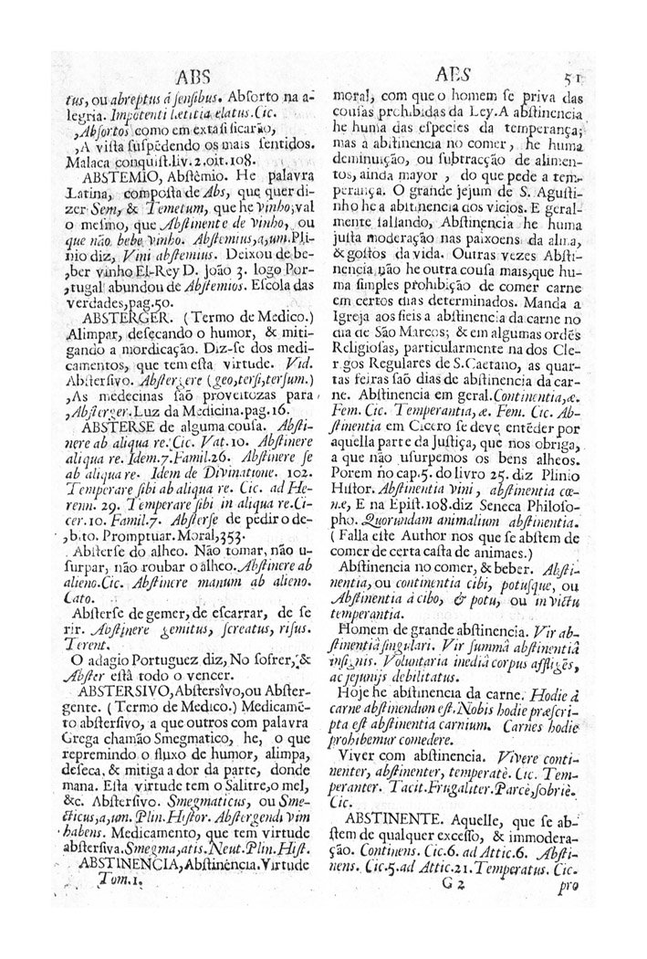 Página 51_VOCABULARIO PORTUGUEZ & LATINO, aulico, anatomico, architectonico...