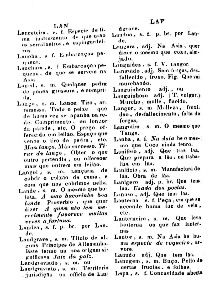 Página 645_Diccionario da Lingua Brasileira