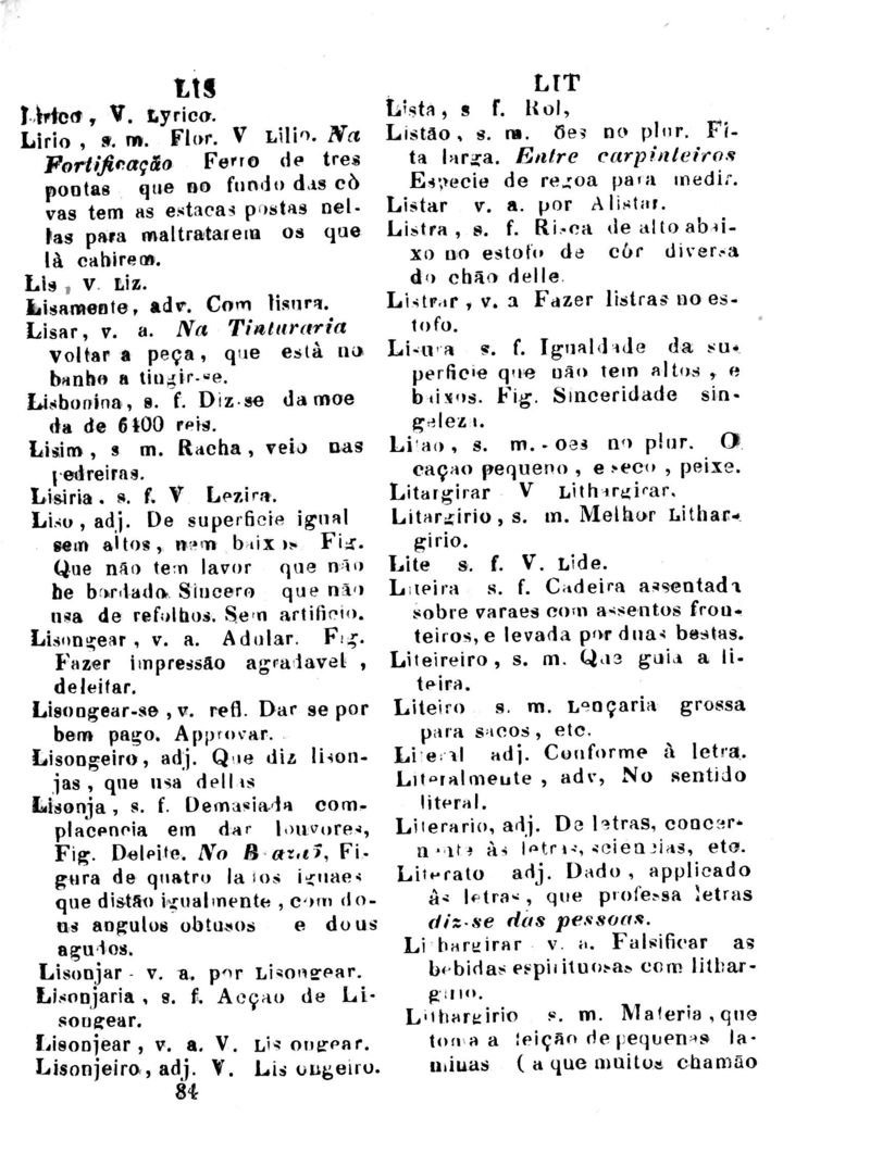 Página 664_Diccionario da Lingua Brasileira