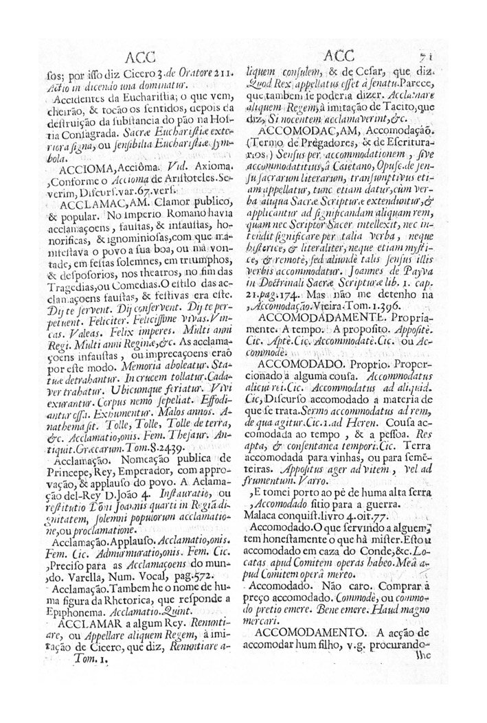 Página 71_VOCABULARIO PORTUGUEZ & LATINO, aulico, anatomico, architectonico...