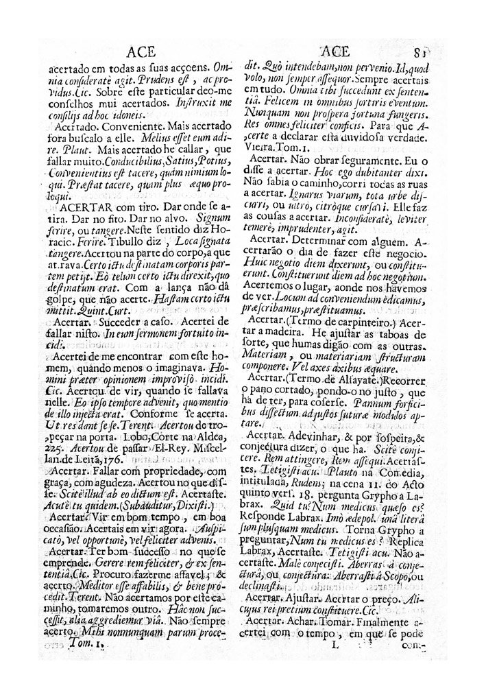 Página 81_VOCABULARIO PORTUGUEZ & LATINO, aulico, anatomico, architectonico...