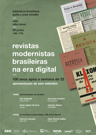 Revistas Modernistas Brasileiras na era digital